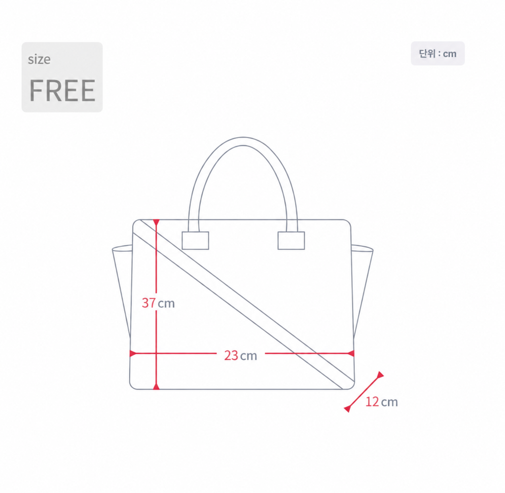 [100% COWHIDE LEATHER] VELA LARGE SOFT TOTE BAG