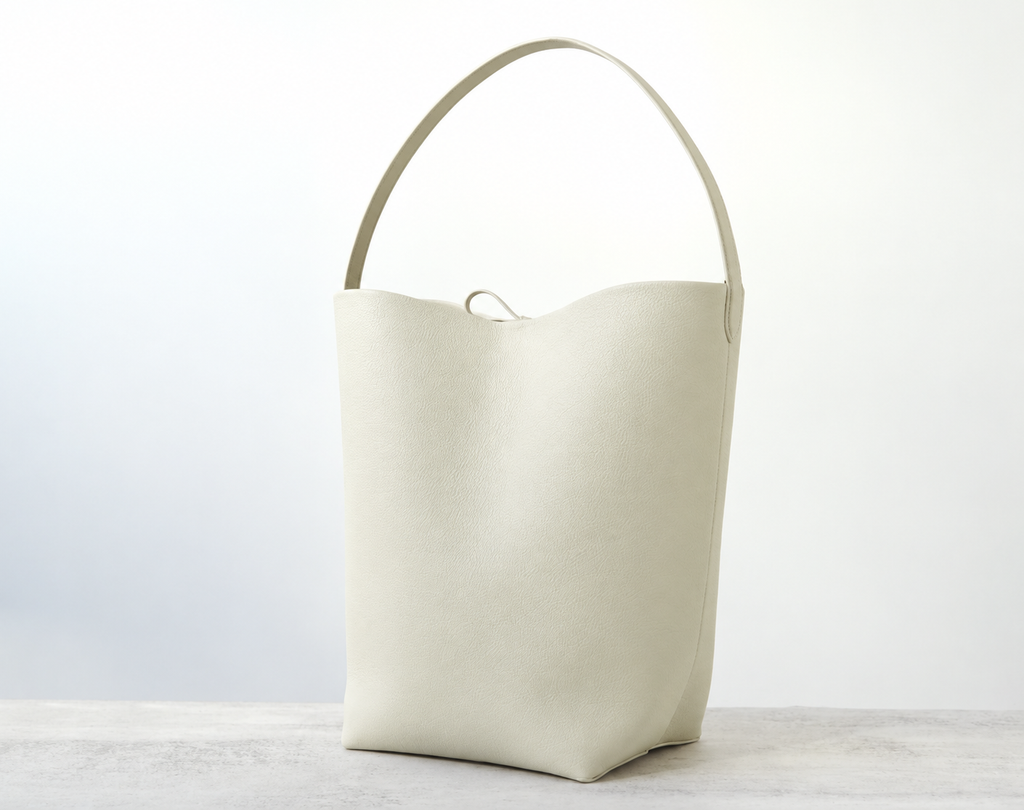 [100% COWHIDE LEATHER] VELA LARGE SOFT TOTE BAG