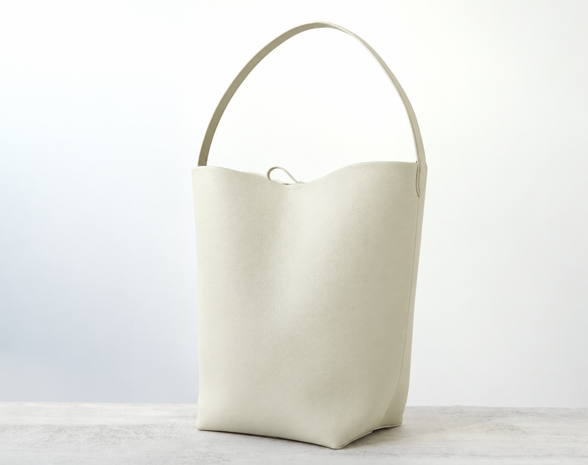 [100% COWHIDE LEATHER] VELA LARGE SOFT TOTE BAG