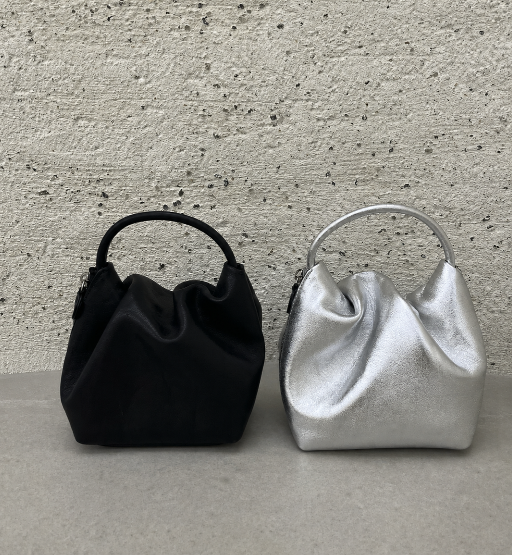 [100% LAMBSKIN] LUMI VEGETABLE-TANNED LAMBSKIN MINI BAG