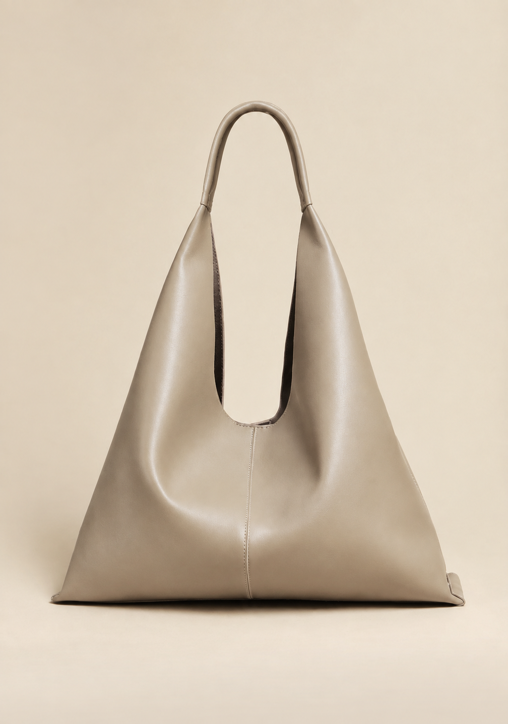 [100% KIPSKIN COWHIDE LEATHER] AVEN FLOW SHOULDER BAG