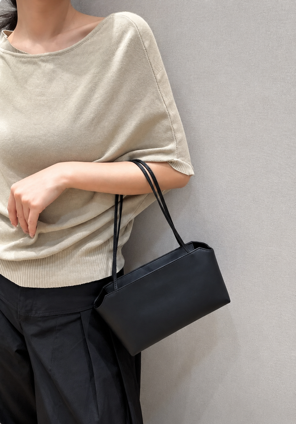 [100% LAMBSKIN LEATHER] MIRA MINI SHOULDER BAG