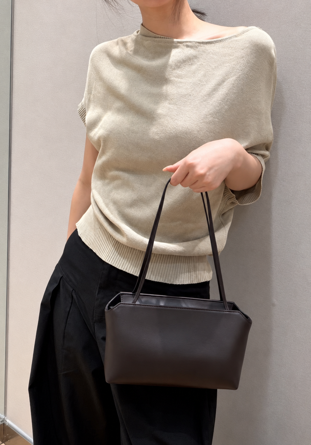 [100% LAMBSKIN LEATHER] MIRA MINI SHOULDER BAG