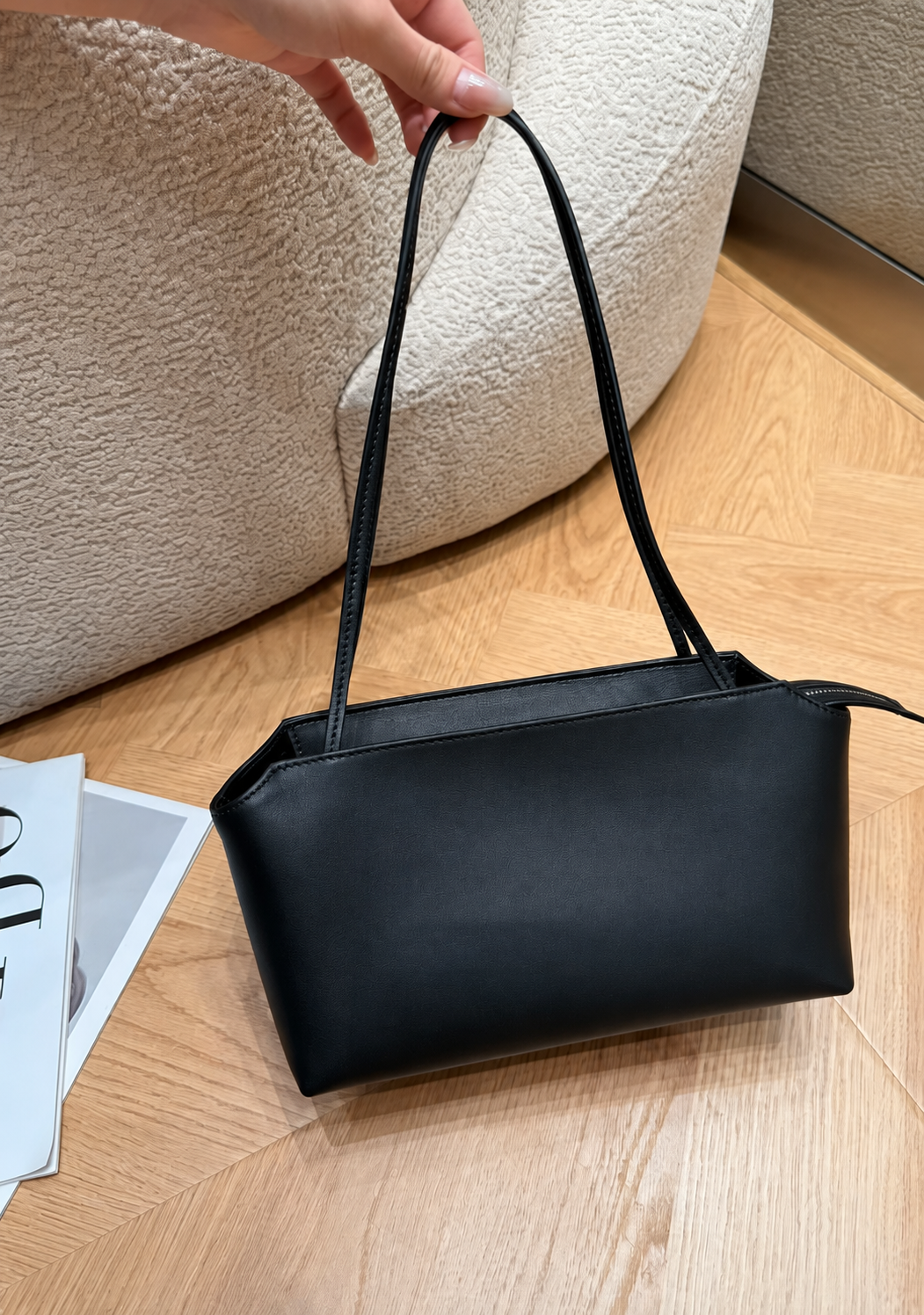 [100% LAMBSKIN LEATHER] MIRA MINI SHOULDER BAG
