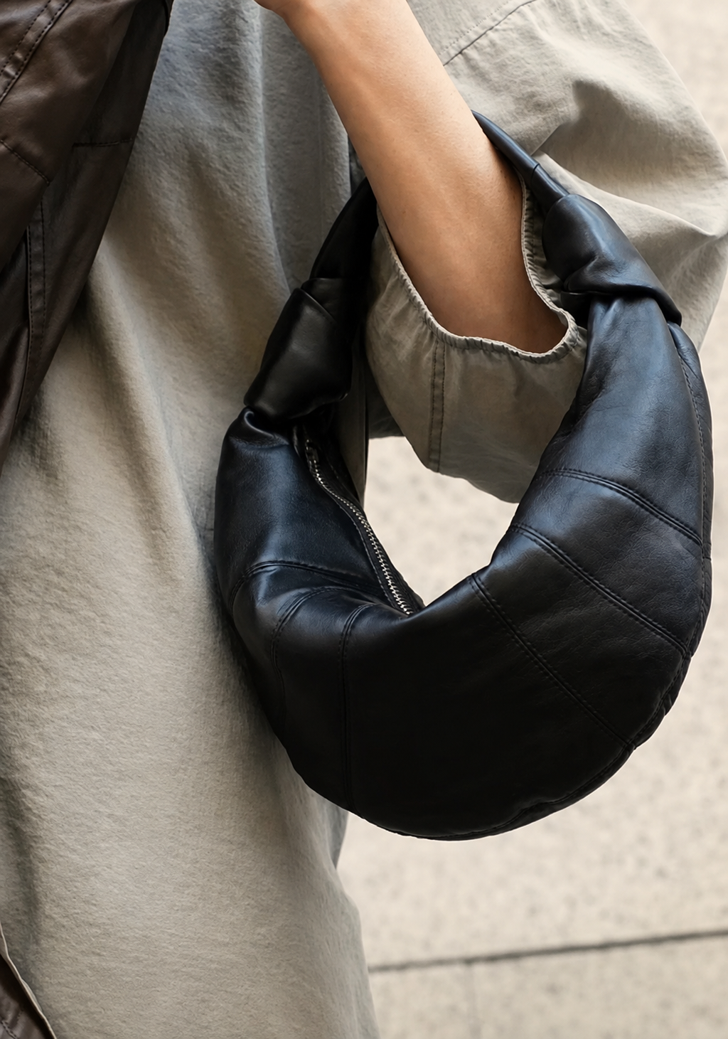 [100% LAMBSKIN LEATHER] FORTUNE MINI SHOULDER BAG