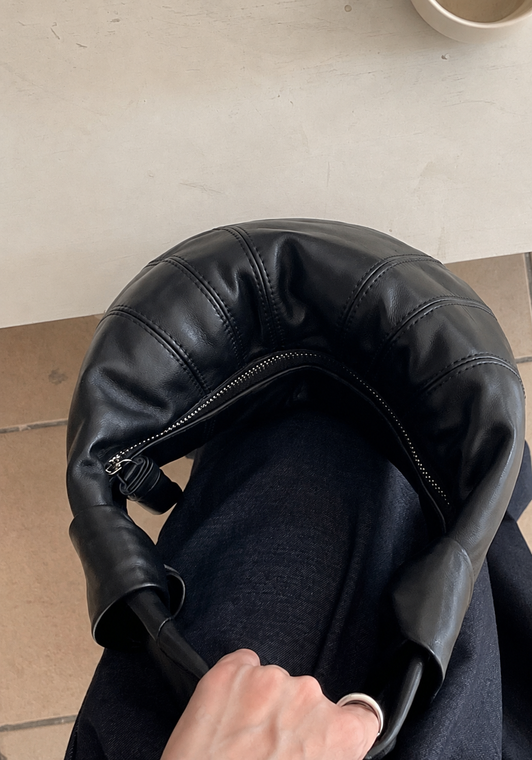 [100% LAMBSKIN LEATHER] FORTUNE MINI SHOULDER BAG
