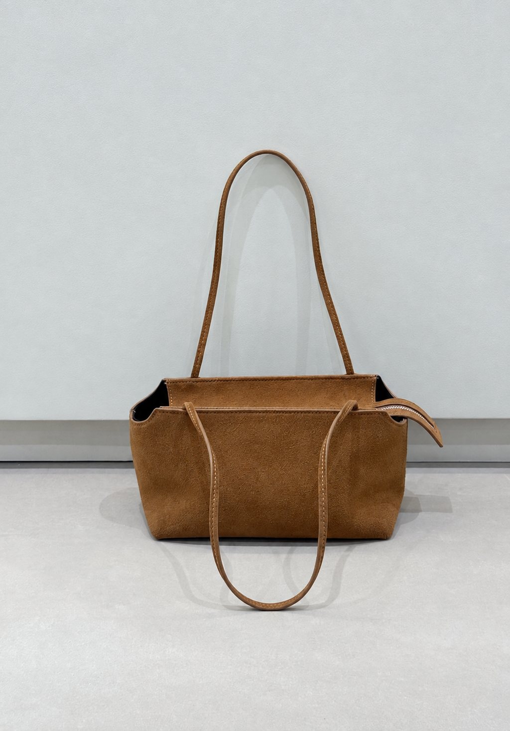[100% COWHIDE SUEDE] ELIN MINI SUEDE SHOULDER BAG