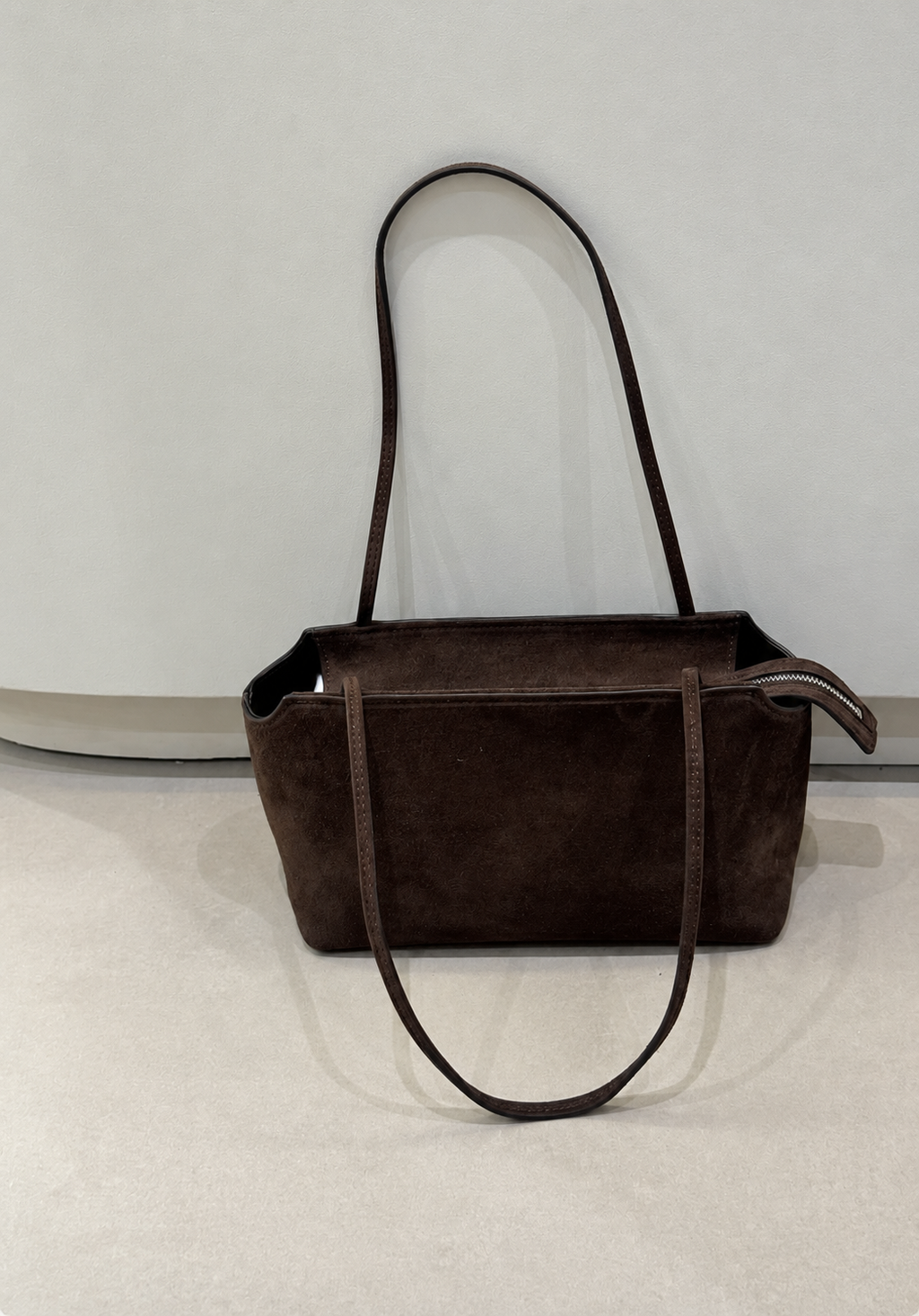 [100% COWHIDE SUEDE] ELIN MINI SUEDE SHOULDER BAG
