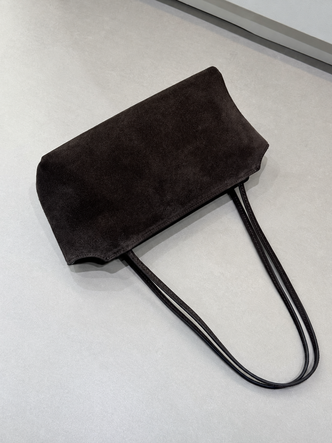 [100% COWHIDE SUEDE] ELIN MINI SUEDE SHOULDER BAG