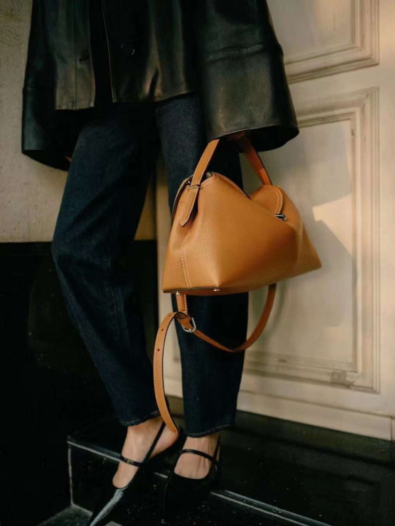 [100% COWHIDE LEATHER] ÉLAN TOGO SHOULDER BAG