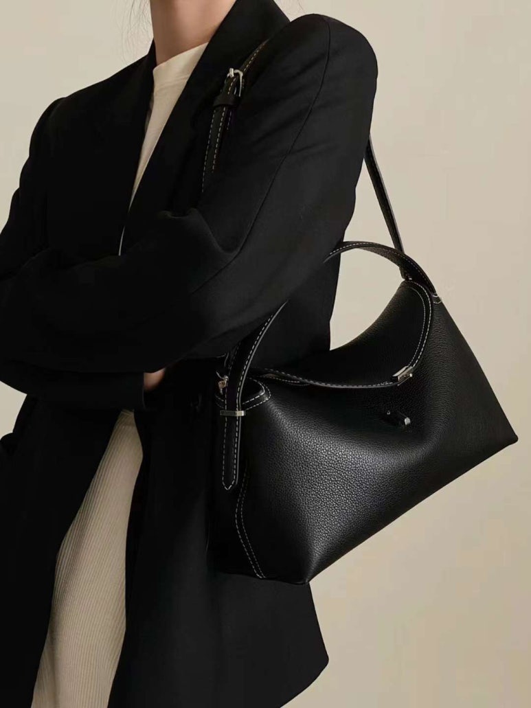 [100% COWHIDE LEATHER] ÉLAN TOGO SHOULDER BAG