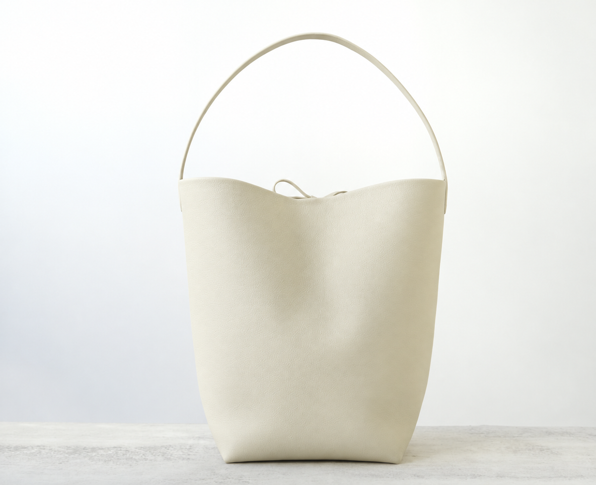 [100% COWHIDE LEATHER] VELA LARGE SOFT TOTE BAG