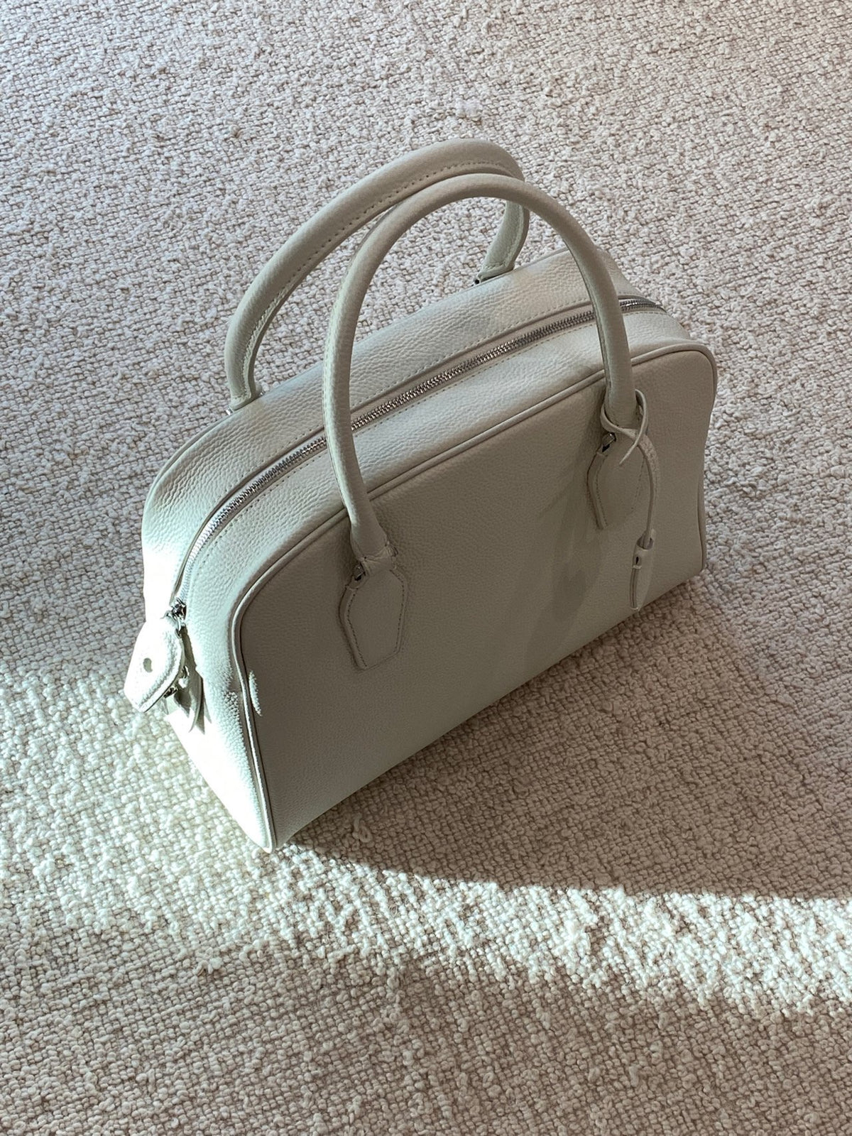 [100% COWHIDE LEATHER] AVEN TOGO TOTE BAG