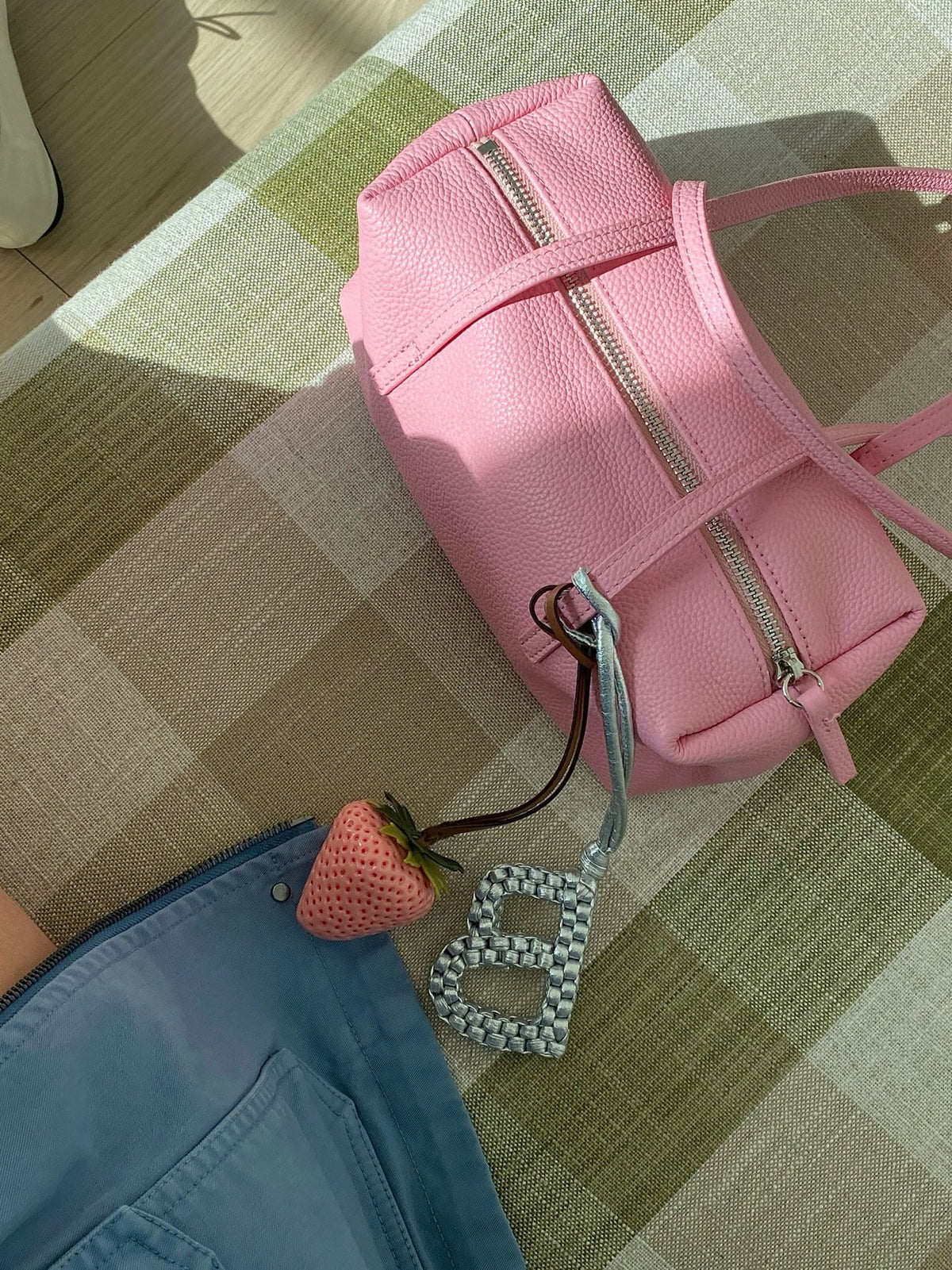 [100% COWHIDE LEATHER] MILO PUFF MINI BAG