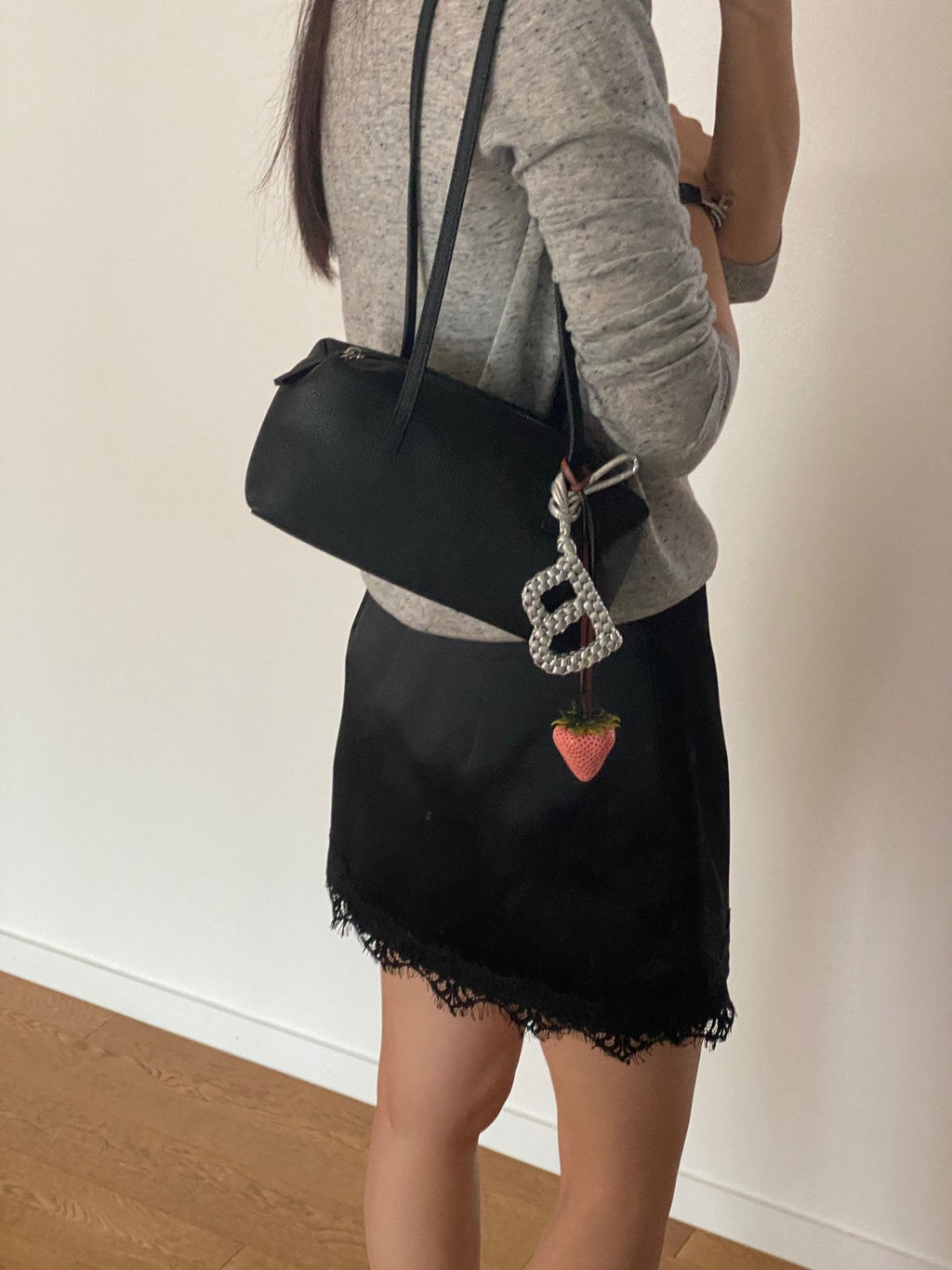 [100% COWHIDE LEATHER] MILO PUFF MINI BAG