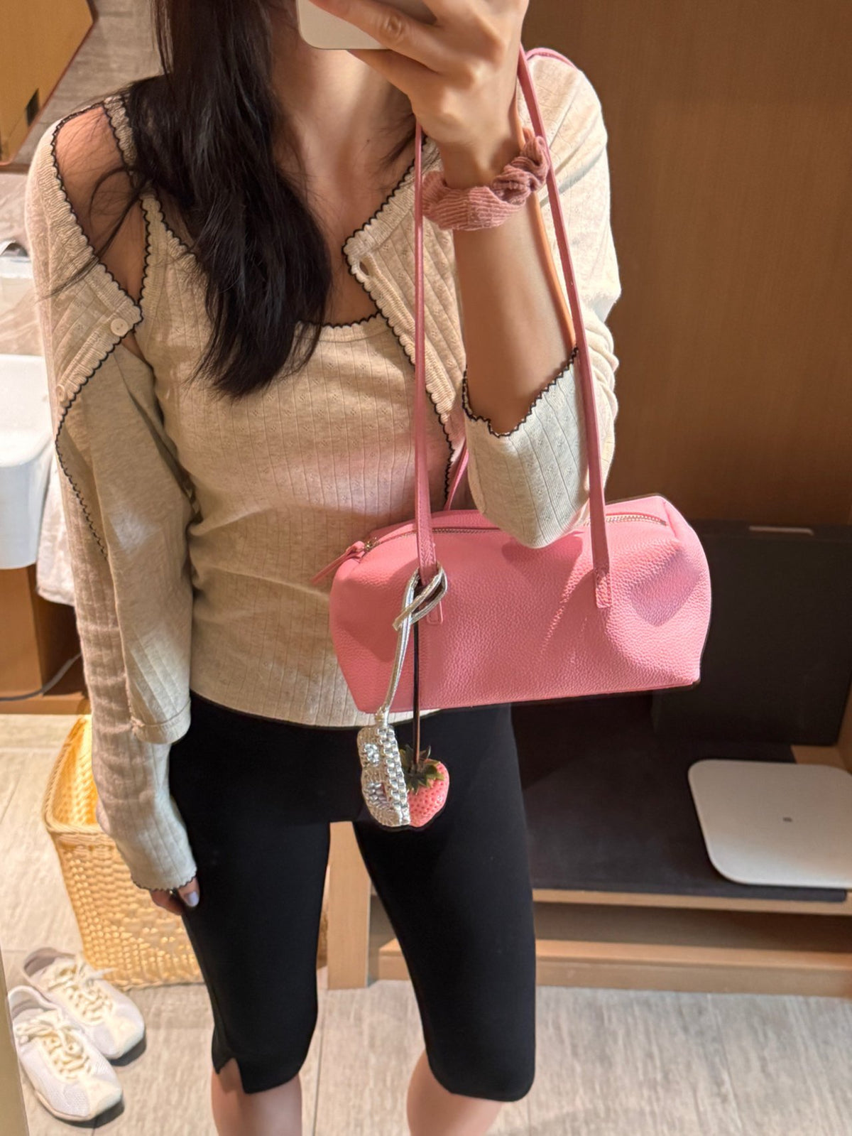 [100% COWHIDE LEATHER] MILO PUFF MINI BAG