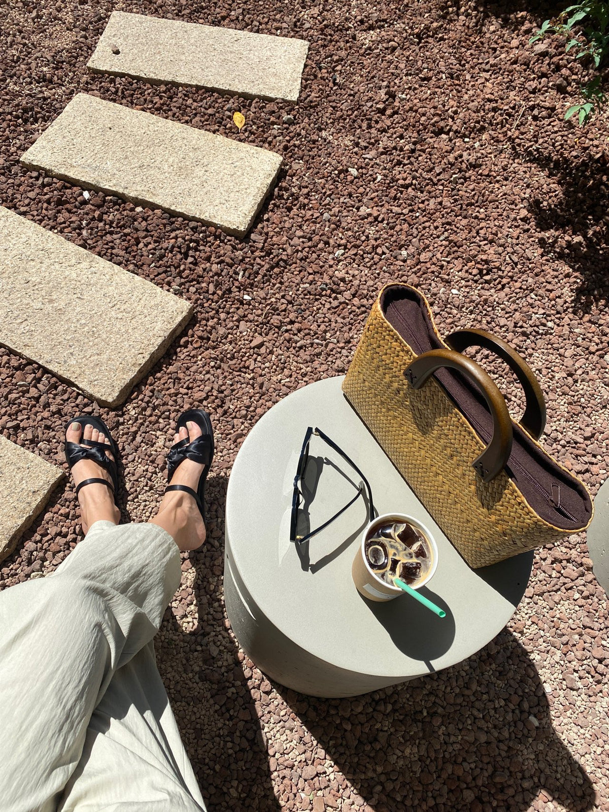 [REAL BAMBOO] NARA WOOD HANDLE BAMBOO BAG