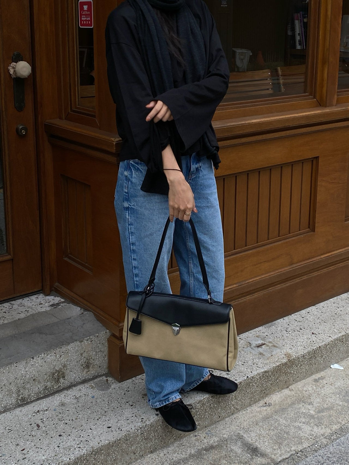 [PREMIUM PU LEATHER] VERO BRIEF SHOULDER BAG