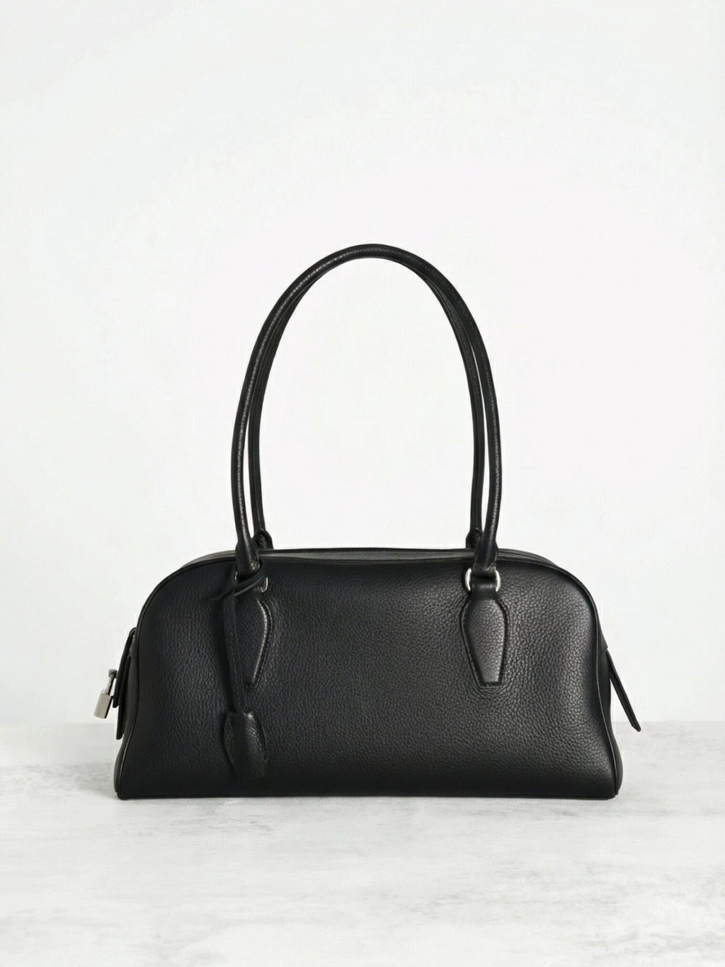 [100% COWHIDE LEATHER] ROEN BOSTON SHOULDER BAG