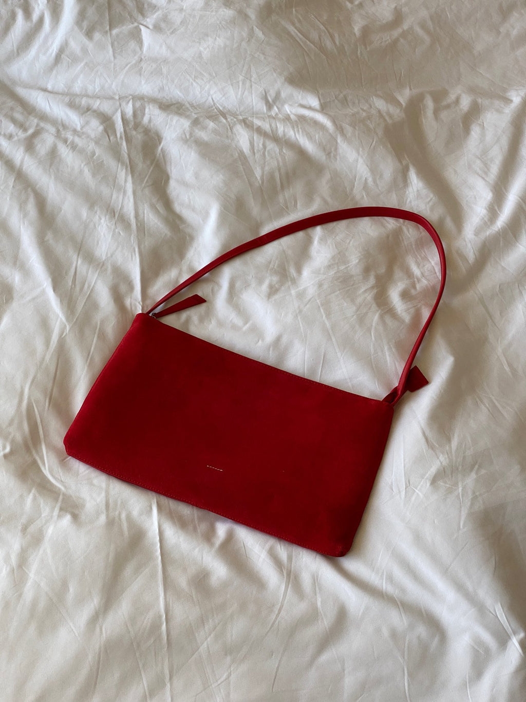 [100% COWHIDE SUEDE] RUE SUEDE DROP BAG