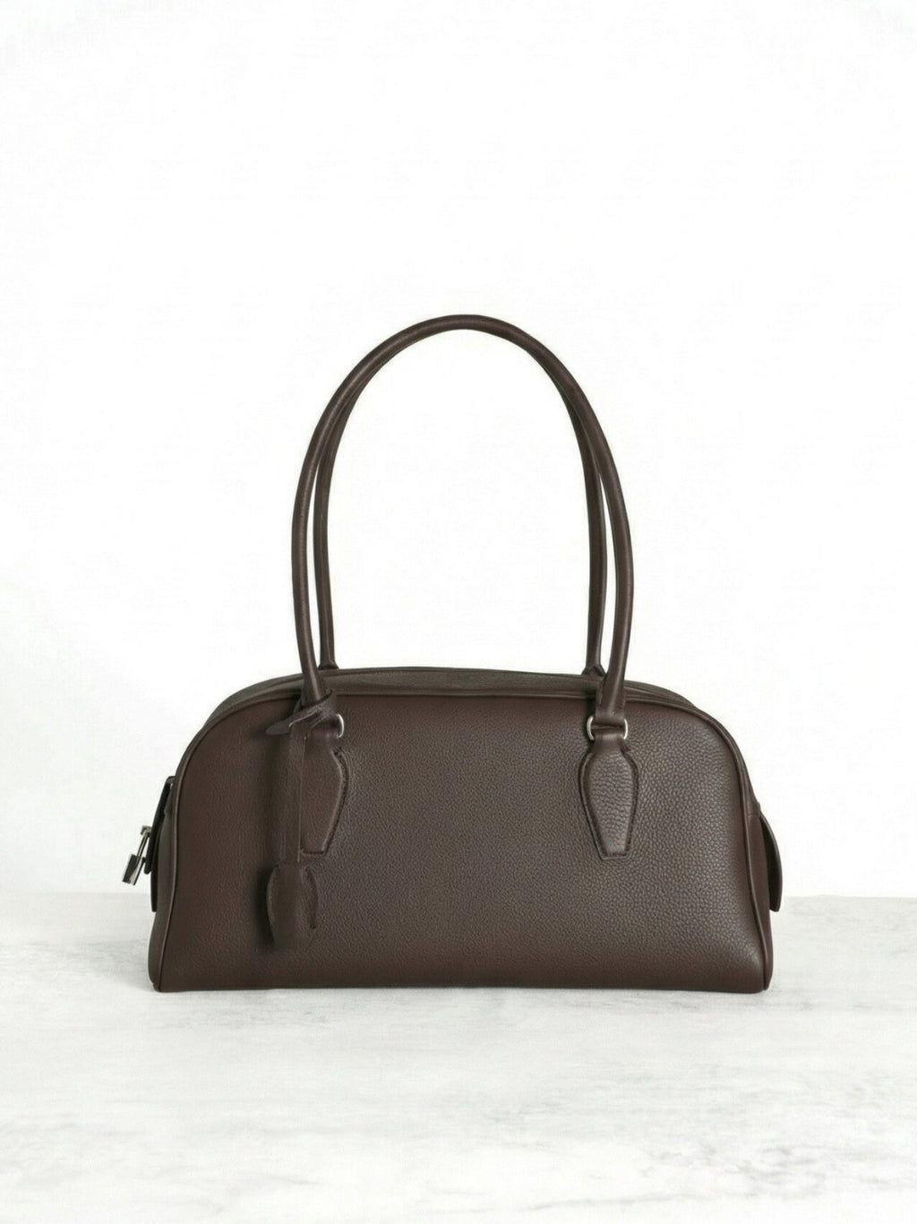 [100% COWHIDE LEATHER] ROEN BOSTON SHOULDER BAG
