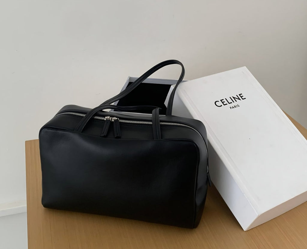 [100% LAMBSKIN LEATHER] ELLA SHOULDER BAG