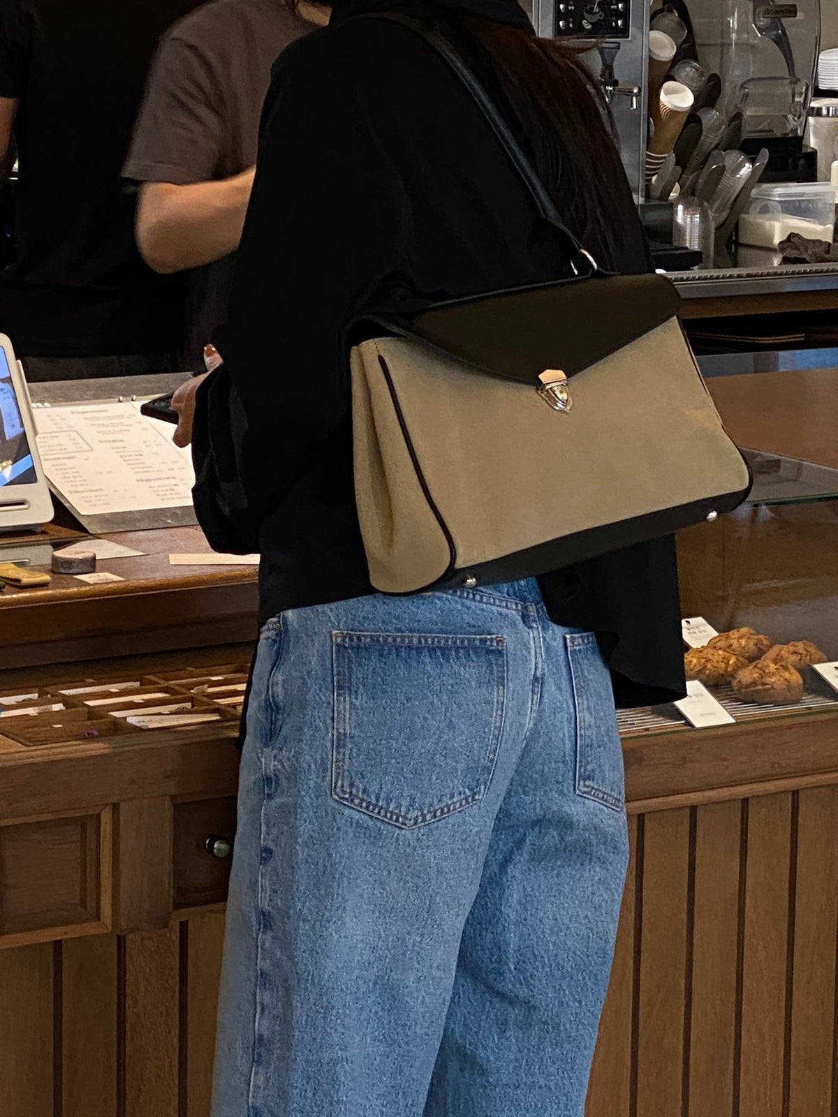 [PREMIUM PU LEATHER] VERO BRIEF SHOULDER BAG