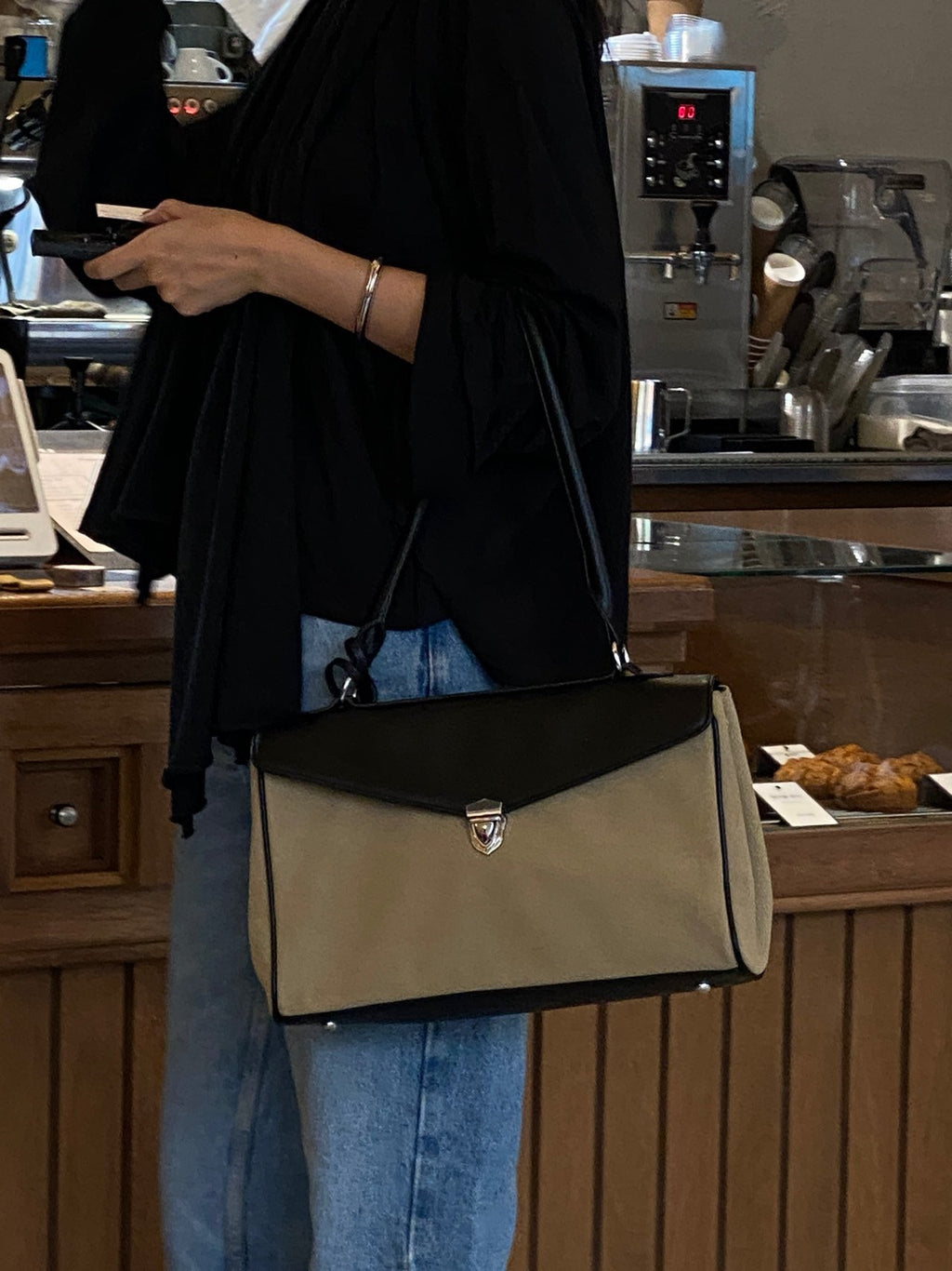[PREMIUM PU LEATHER] VERO BRIEF SHOULDER BAG